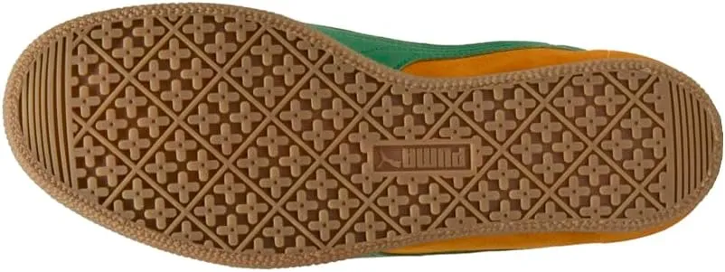 Puma Mens Brasil Lace Up Sneakers Shoes Casual - Orange