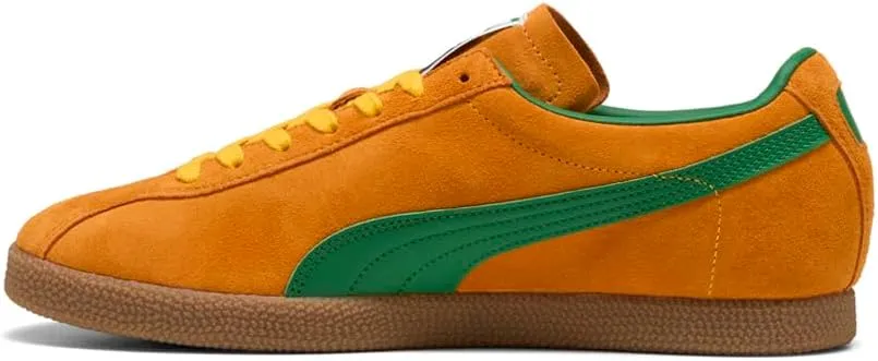 Puma Mens Brasil Lace Up Sneakers Shoes Casual - Orange