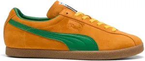 Puma Mens Brasil Lace Up Sneakers Shoes Casual - Orange