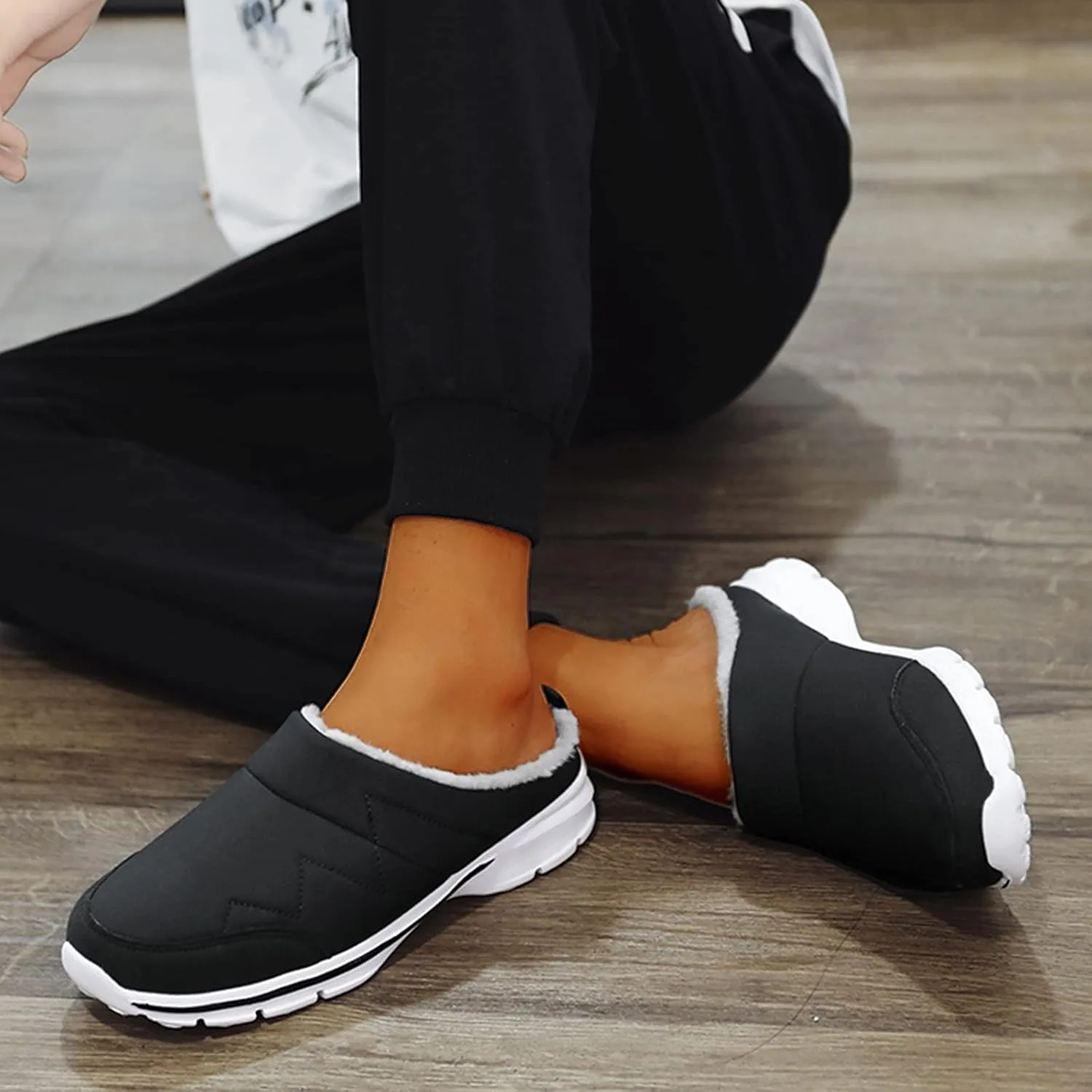 Running Shoes Womens Lightweight White Platform Sneakers Womens Walking Shoes Comfortable & Lightweight Loafers for Men Womens Slip On Sneakers with Arch Support