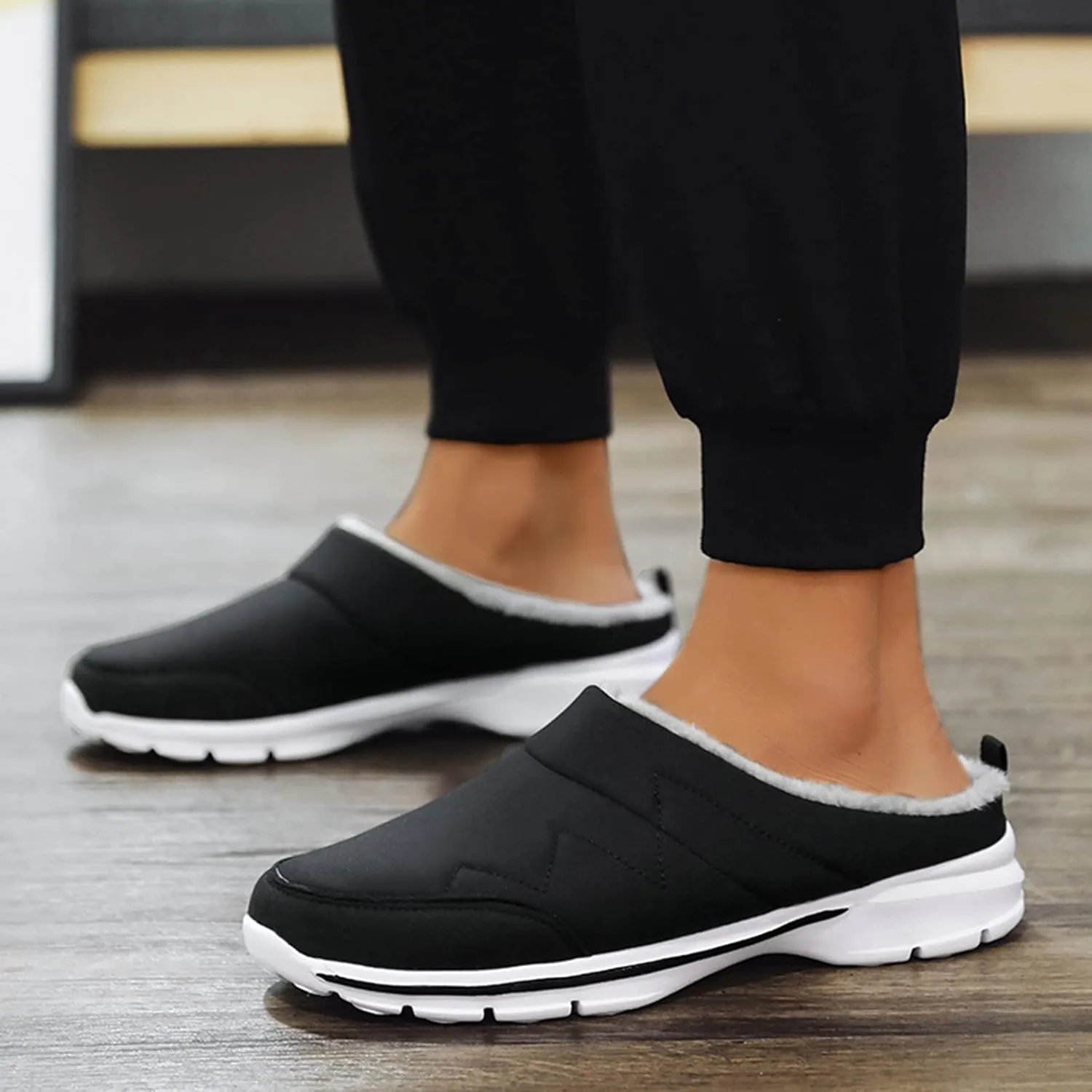Running Shoes Womens Lightweight White Platform Sneakers Womens Walking Shoes Comfortable & Lightweight Loafers for Men Womens Slip On Sneakers with Arch Support