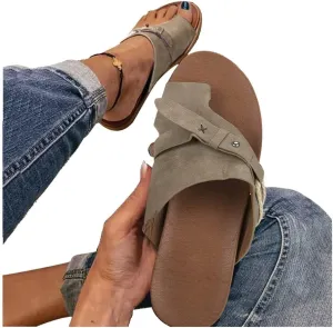 Sandalias para Mujer Elegantes, Flip Flops for Women Summer Beach Casual Sandals Comfortable Comfy Flip Flops