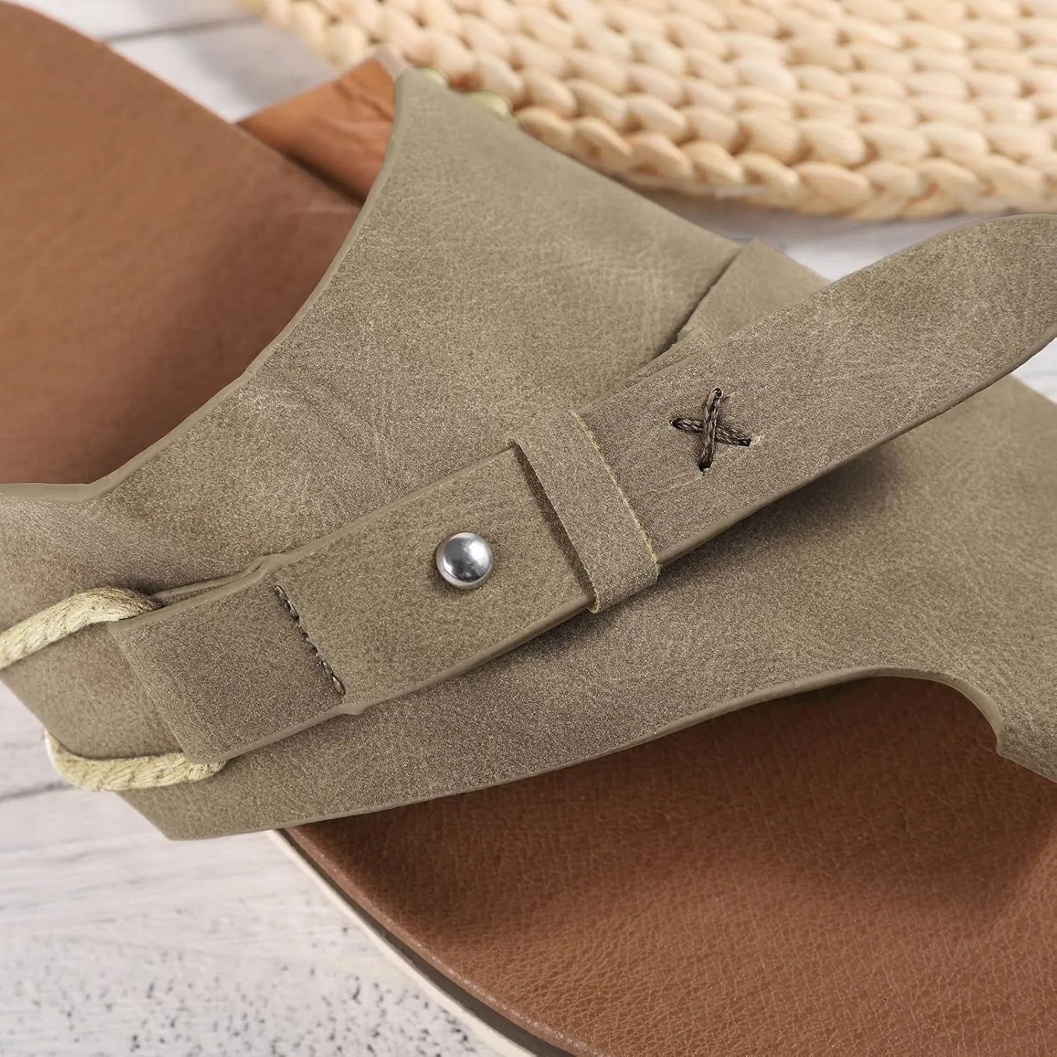 Sandalias para Mujer Elegantes, Flip Flops for Women Summer Beach Casual Sandals Comfortable Comfy Flip Flops