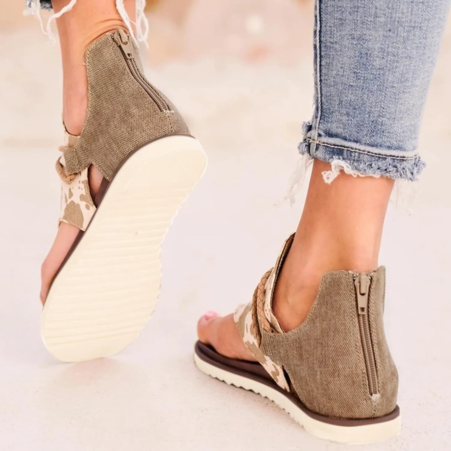 Sandals for Women 2025 Comfortable Women Sexy Sandals Mens Flip Flops Sexy Womens Sandal Fashion Comfort Adjustable Flat Women's Orthopedic Arch Support Sandal