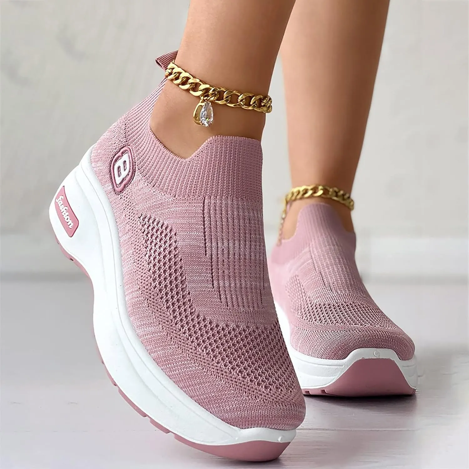 SBGMoSJ Womens Casual Sneakers Wide Feet Sneakers for Women 2023 Extra Wide Black Shoes Women Dressy Sneakers for Women 2023 Running Wide Comfortable Walking Shoes Women Size 11 Dressy