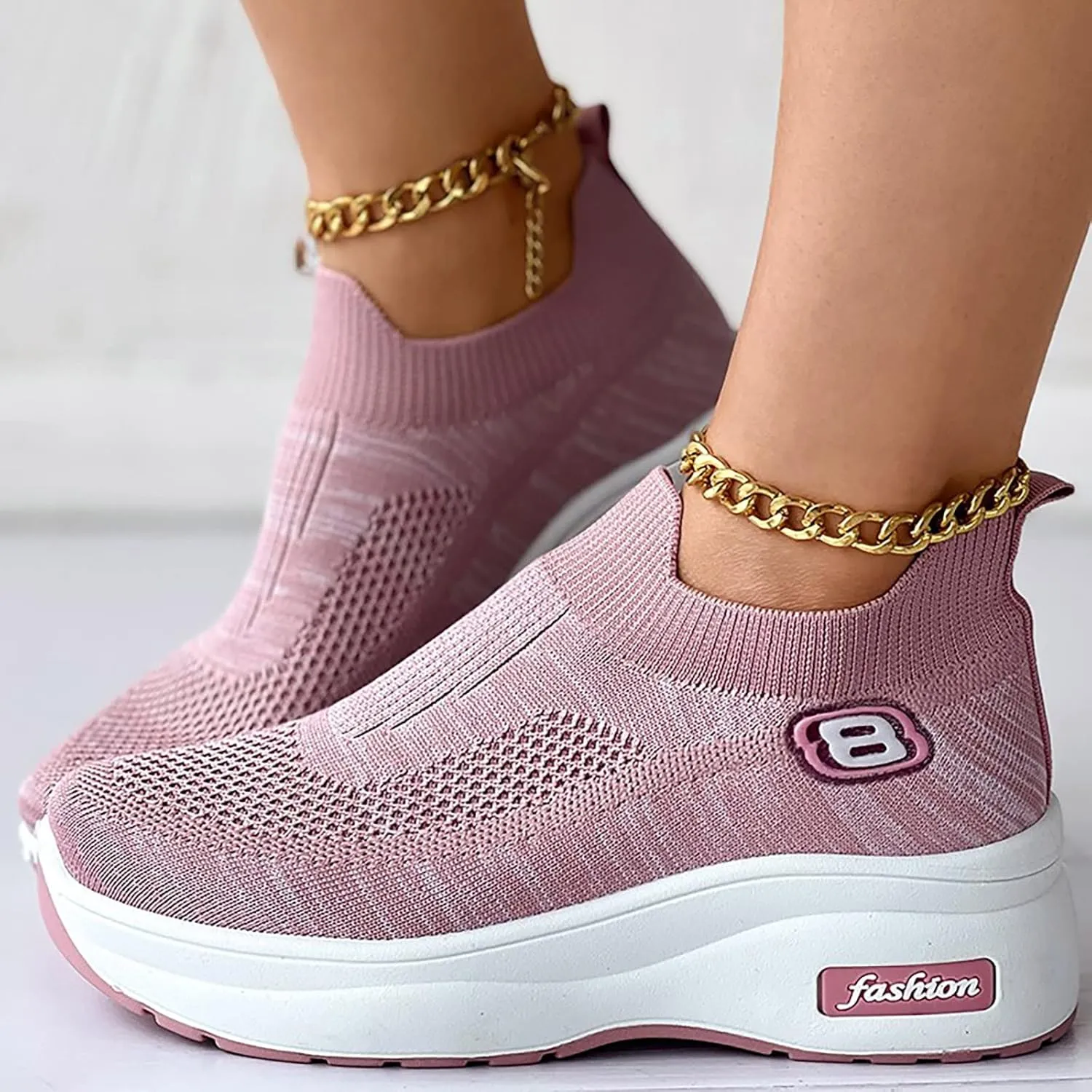 SBGMoSJ Womens Casual Sneakers Wide Feet Sneakers for Women 2023 Extra Wide Black Shoes Women Dressy Sneakers for Women 2023 Running Wide Comfortable Walking Shoes Women Size 11 Dressy