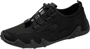 SBGMoSJ Womens Running Shoes Lightweight Slip On Walking Shoes Women Black Fall Casual Shoes for Women 2023 Running Sneakers for Women 2023 Black Comfy Shoes for Women Slip On