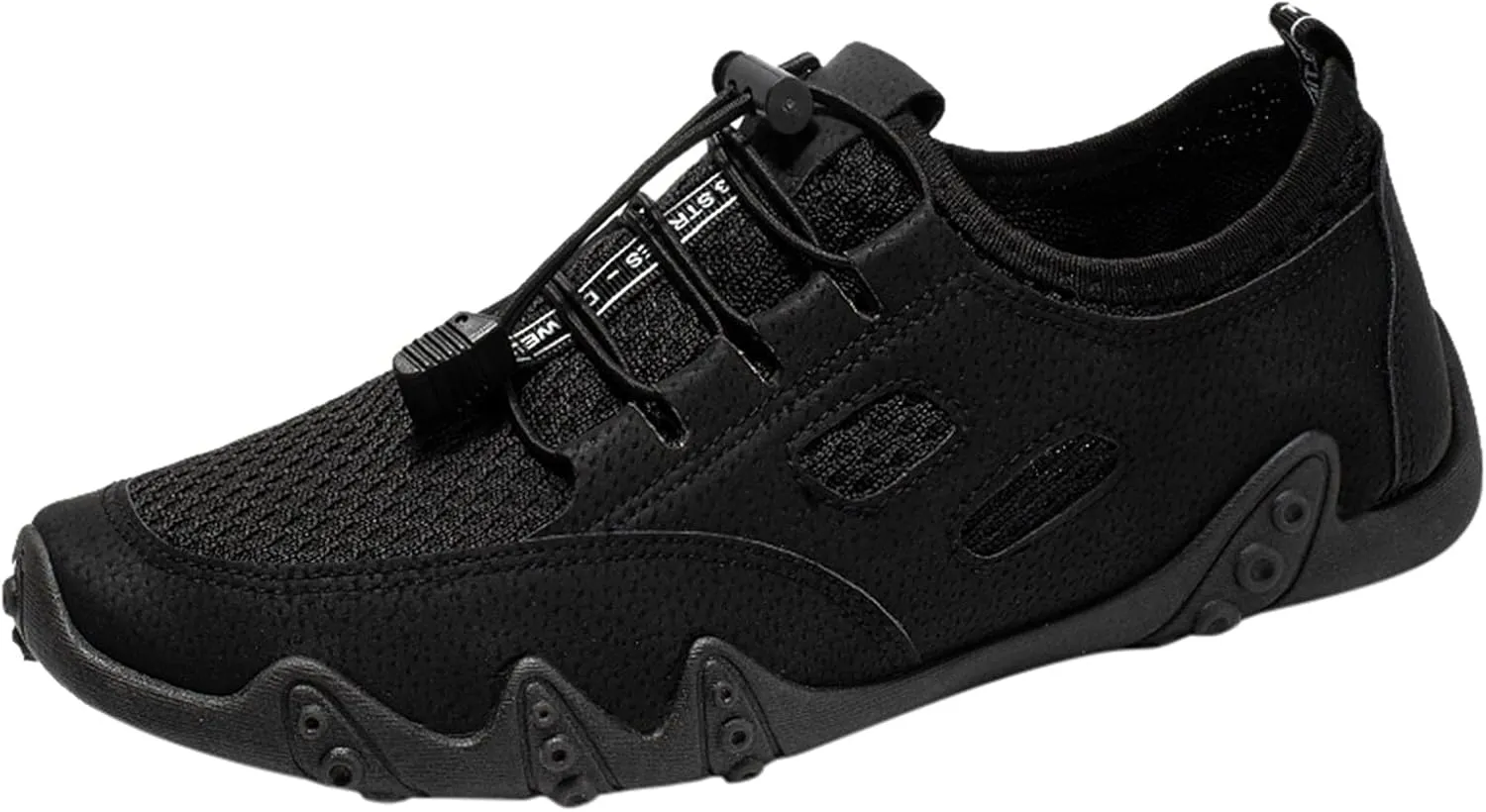 SBGMoSJ Womens Running Shoes Lightweight Slip On Walking Shoes Women Black Fall Casual Shoes for Women 2023 Running Sneakers for Women 2023 Black Comfy Shoes for Women Slip On