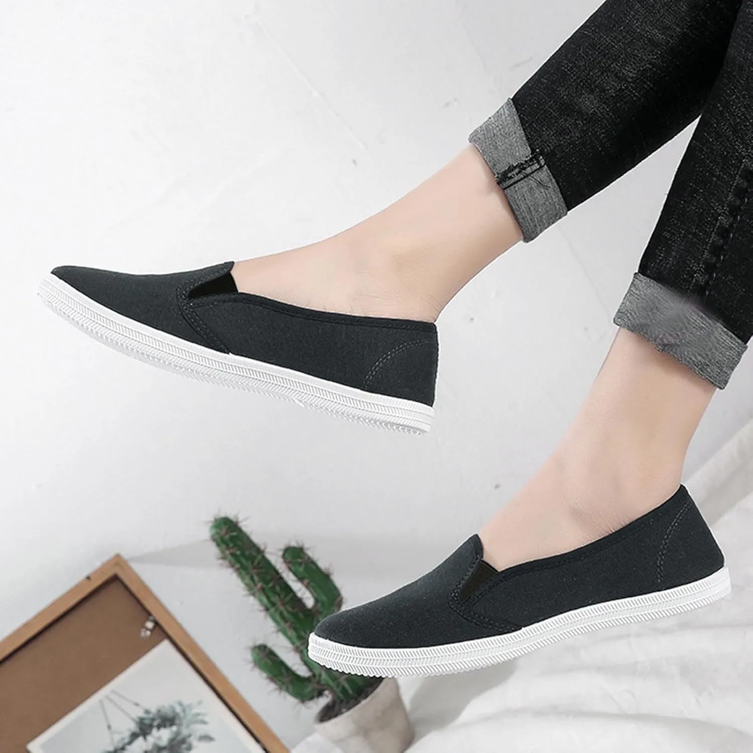 Shoes for Women Dressy Casual Mens Loafers Casual Slip On Round Toe Slip On CasualComfortable and Soft Lightweight Christmas Shoes Men Shoes for Women Dressy