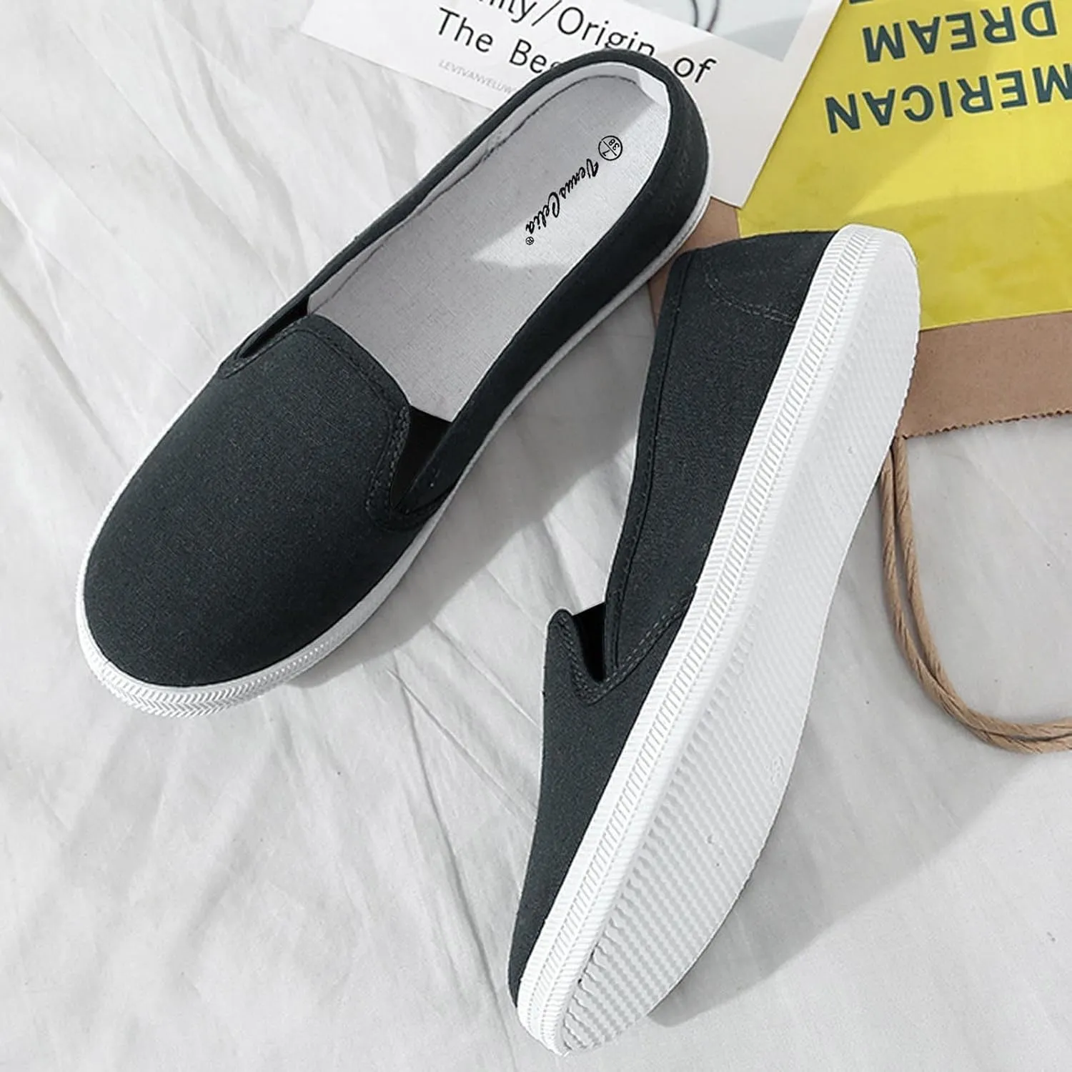 Shoes for Women Dressy Casual Mens Loafers Casual Slip On Round Toe Slip On CasualComfortable and Soft Lightweight Christmas Shoes Men Shoes for Women Dressy