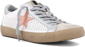 Shu Shop Womens Paula Lace Up Sneakers Shoes Casual - Grey