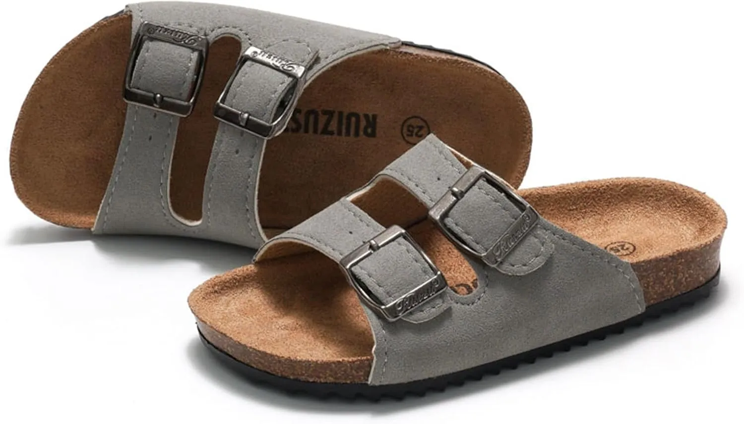 Spring and Summer Children's Boys and Girls Cork Sandal Slippers Slippers Flip Flops Flip Flops Beach Big Kids