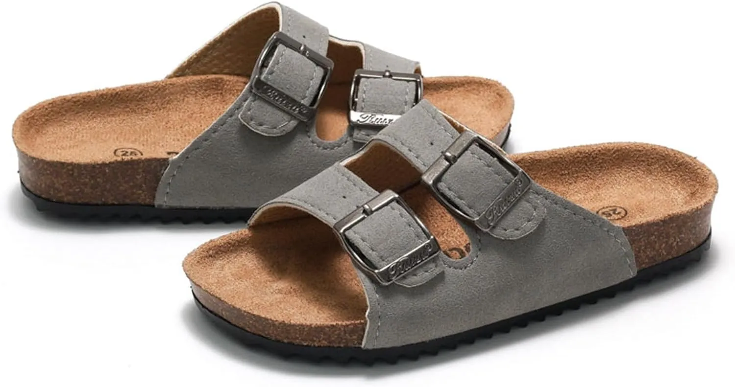 Spring and Summer Children's Boys and Girls Cork Sandal Slippers Slippers Flip Flops Flip Flops Beach Big Kids