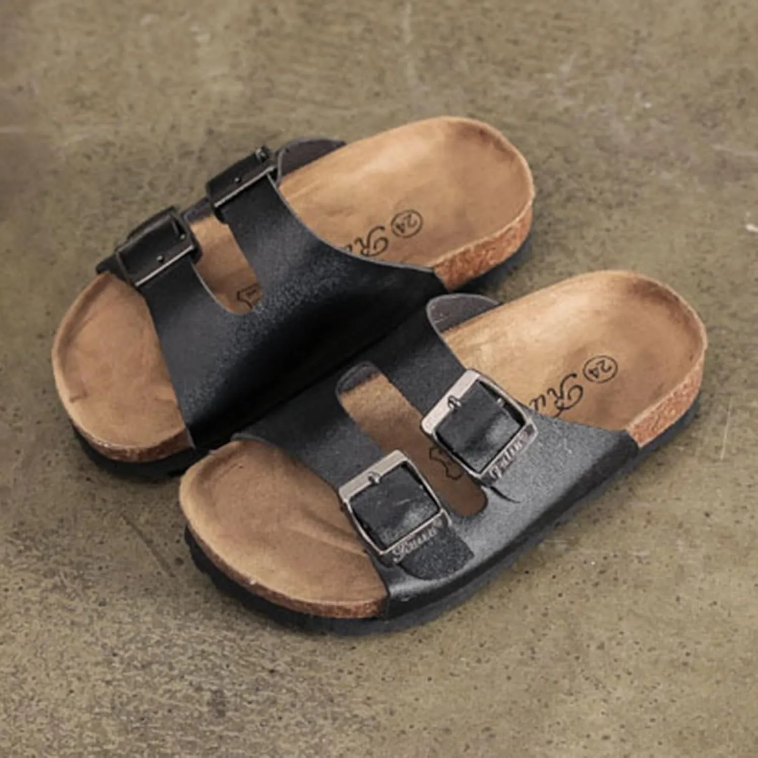 Spring and Summer Children's Boys and Girls Cork Sandal Slippers Slippers Flip Flops Flip Flops Bunny for Girls