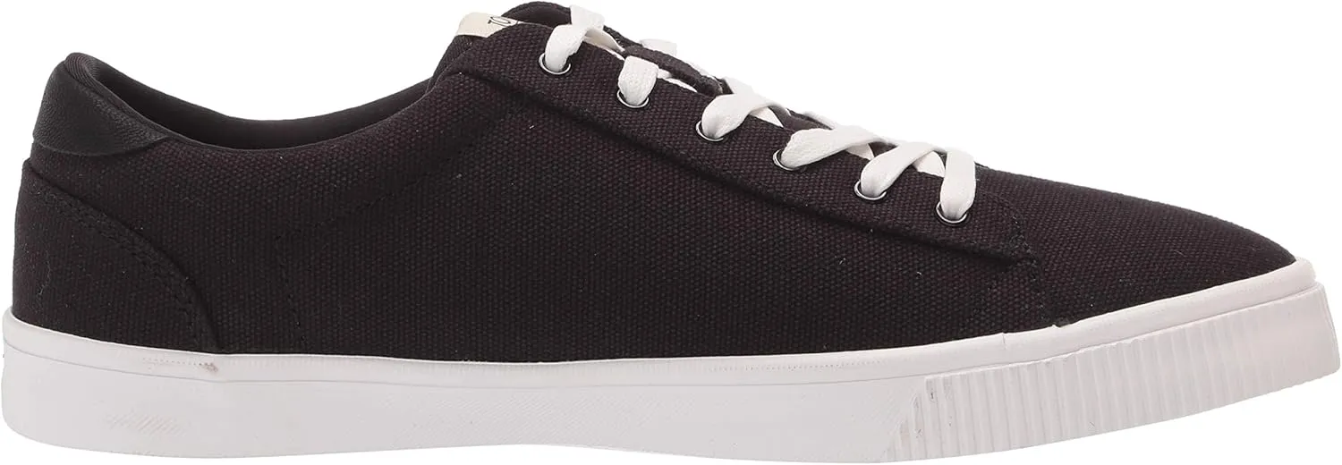 TOMS Mens Carlson Lace Up Sneakers Shoes Casual - Black