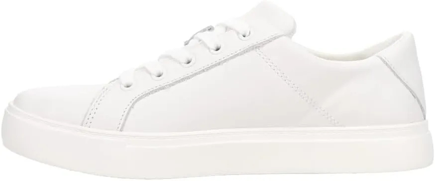 TOMS Womens Kameron Lace Up Sneakers Shoes Casual - White