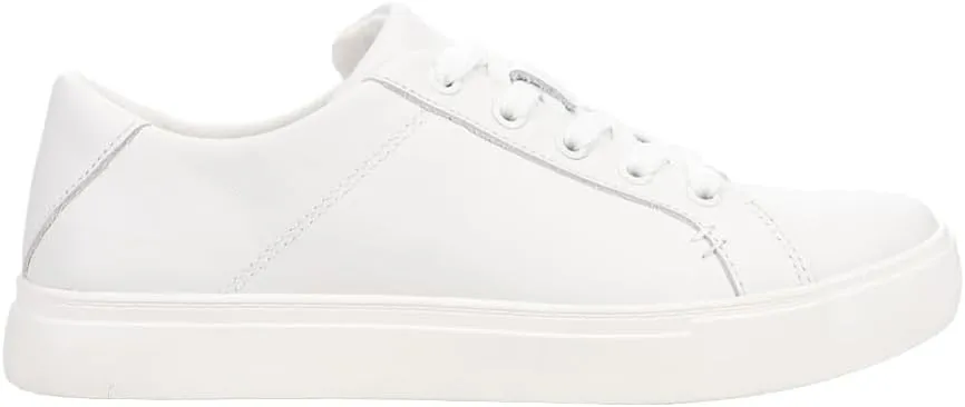 TOMS Womens Kameron Lace Up Sneakers Shoes Casual - White
