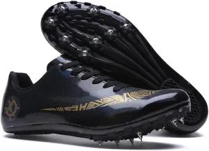 Track Shoes Spikes Mens Womens Distance Running Sneakers Athletic Sprinting Track and Field Racing Shoes with Spikes Boys Girls