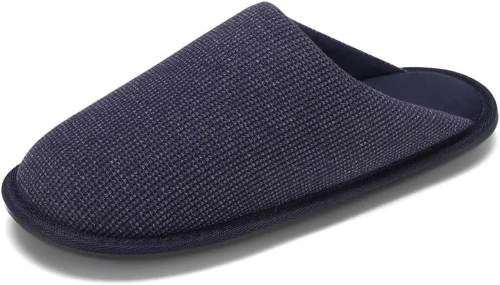 TUOBUQU Mens House Slippers Soft Cozy Bedroom Slippers