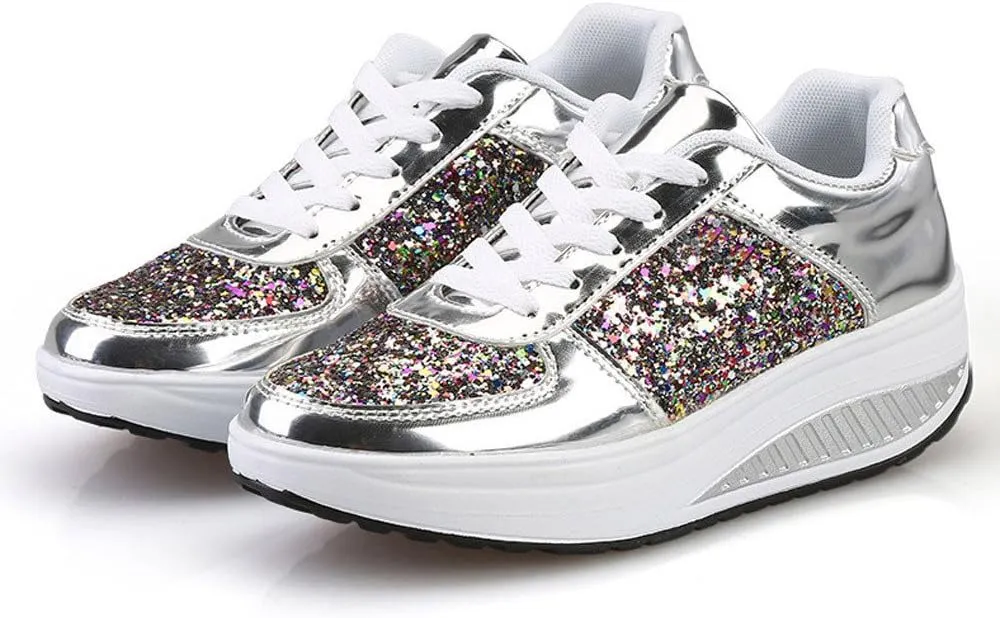 White Casual Sneakers for Women Trendy Zapatos Confortables para Mujer Nursing Shoes Women Comfortable White White Sneakers for Women Low Top 9.5 Wide Womens Non Slip Work Shoes