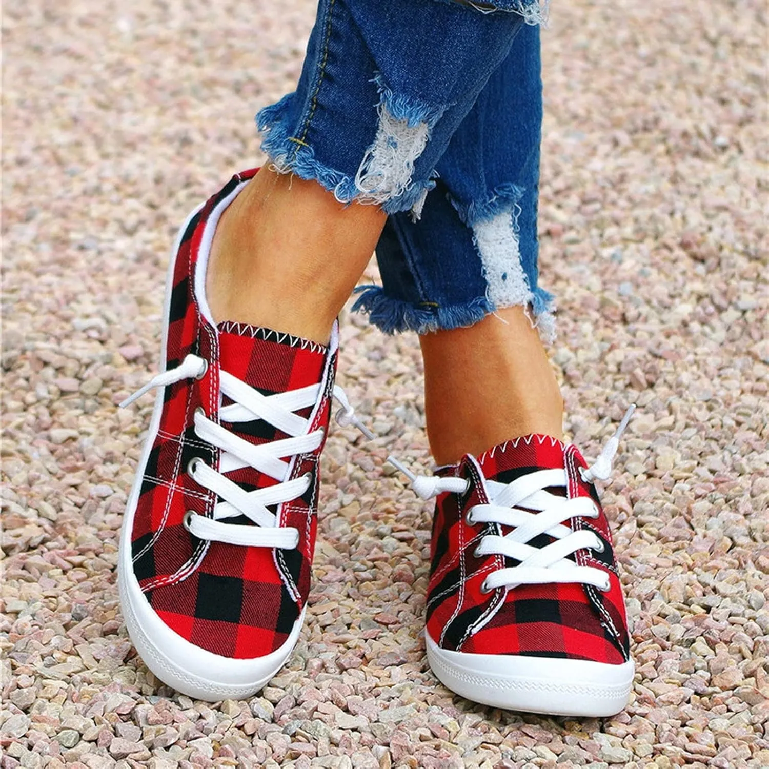 Womens Black Size 7 Wide Sneakers Women's Platform Fashion Sneakers Womens Slip On Shoes Wide Toe Womens Tennis Shoes 7.5 Slip On Comfortable Walking Shoes Women Stylish