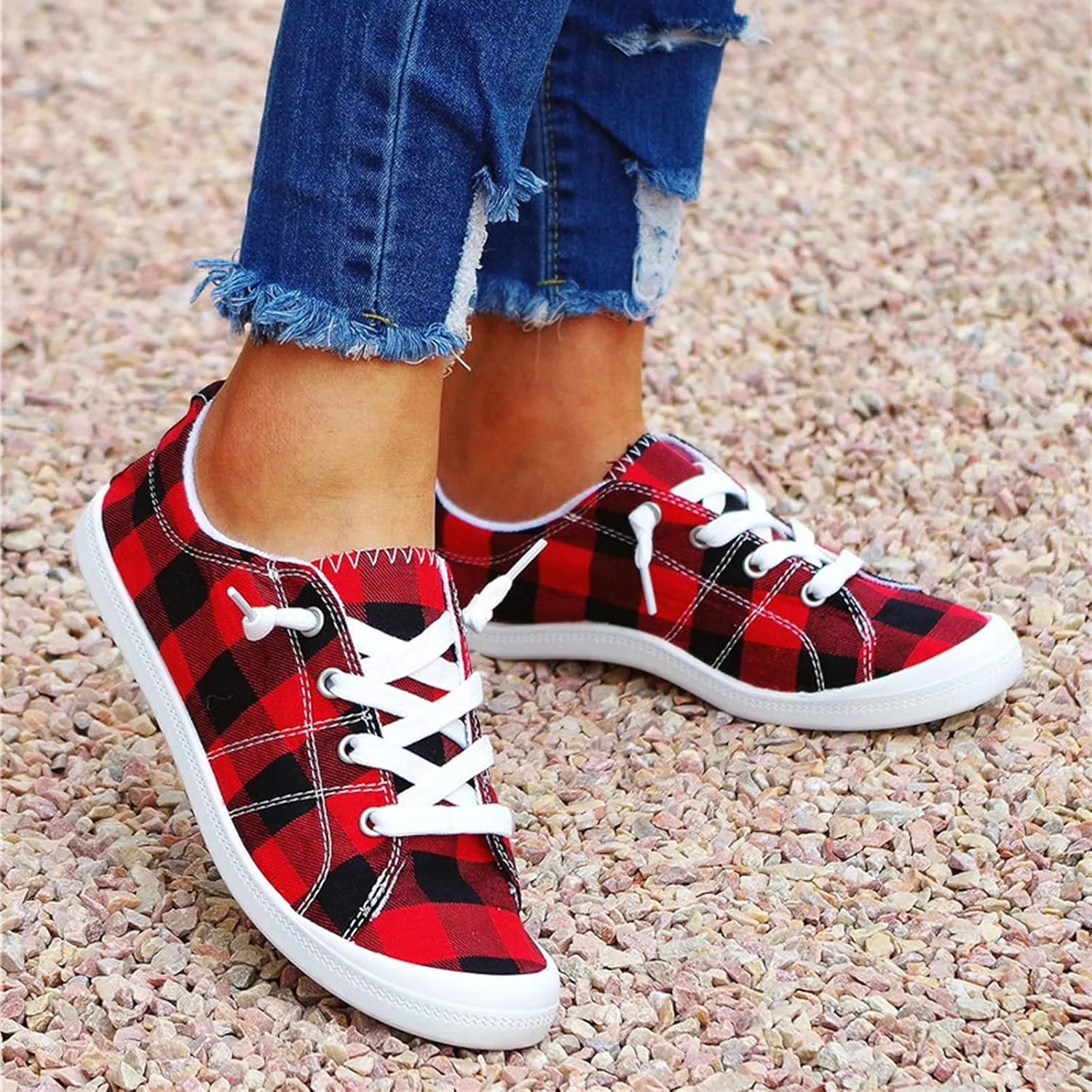 Womens Black Size 7 Wide Sneakers Women's Platform Fashion Sneakers Womens Slip On Shoes Wide Toe Womens Tennis Shoes 7.5 Slip On Comfortable Walking Shoes Women Stylish