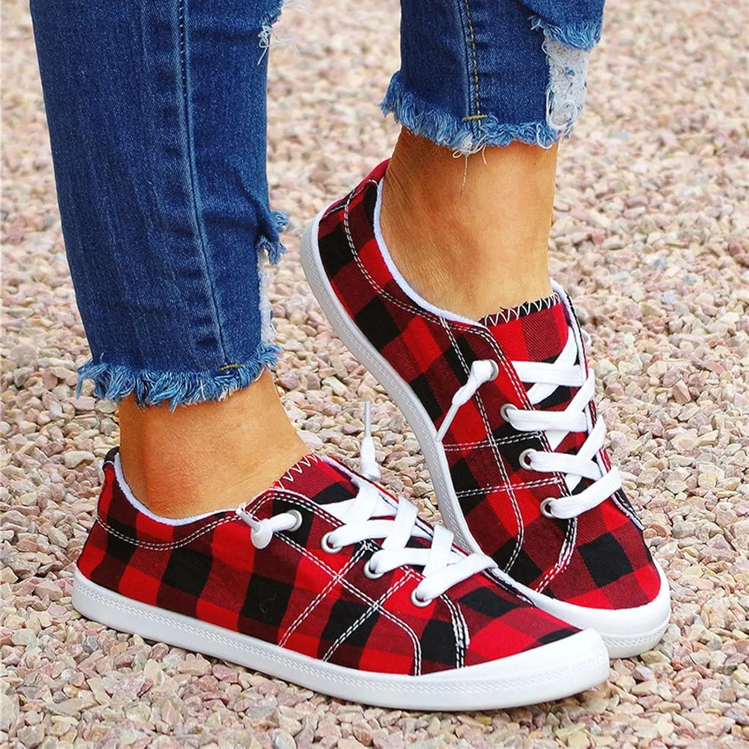Womens Black Size 7 Wide Sneakers Women's Platform Fashion Sneakers Womens Slip On Shoes Wide Toe Womens Tennis Shoes 7.5 Slip On Comfortable Walking Shoes Women Stylish