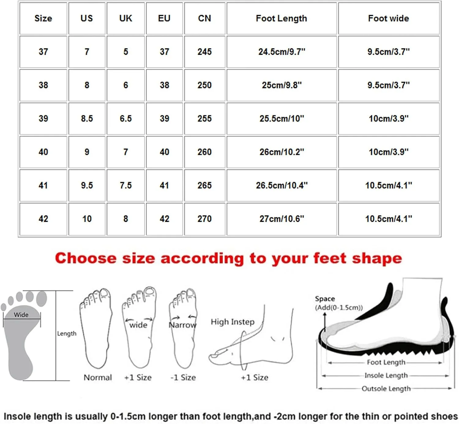 Womens Black Size 7 Wide Sneakers Women's Platform Fashion Sneakers Womens Slip On Shoes Wide Toe Womens Tennis Shoes 7.5 Slip On Comfortable Walking Shoes Women Stylish