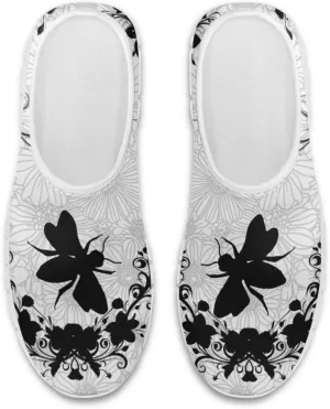 Women's Leisure Shoes Slip On Barefoot Loafers Flat Low Top Wide Walking Outdoor Sneakers for Girls