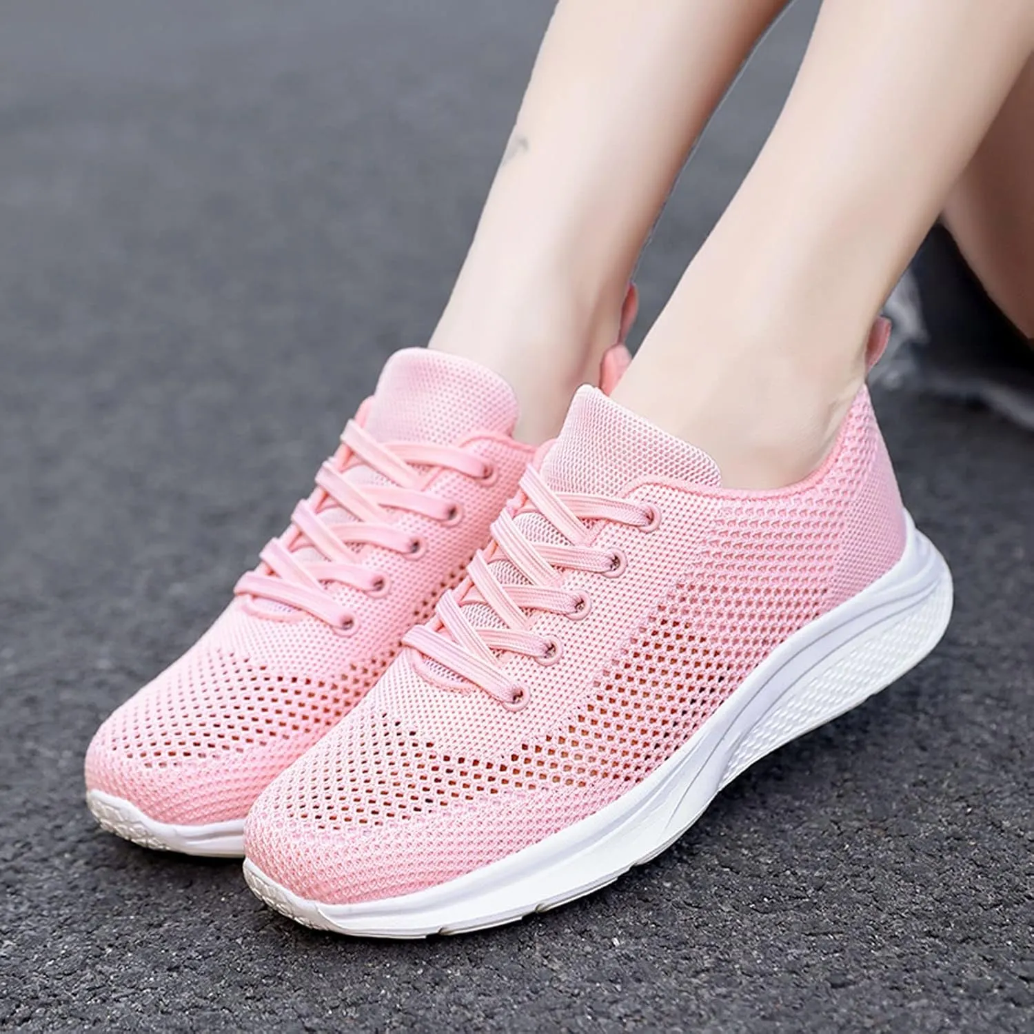 Women's Loafer Flat Slip On Sneakers Women Wide Width Mens Casual Shoes Women's Wide Loafers Loafers for Women Wide Platform Sneakers for Women Black
