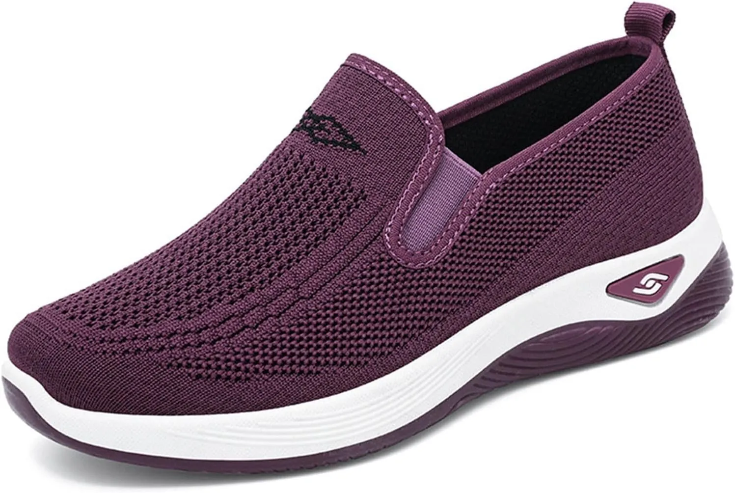 Women's Mesh Slip On Walking Shoes Fashion Sneaker Athletic Shoe Casual Comfortable Loafer Tennis Workout Sneakers