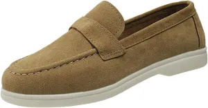 Womens Penny-Loafer Shoes 2025 Summer Loafers Fashion Comfortable Shoes Dressy Walking Flats for Casual and Business