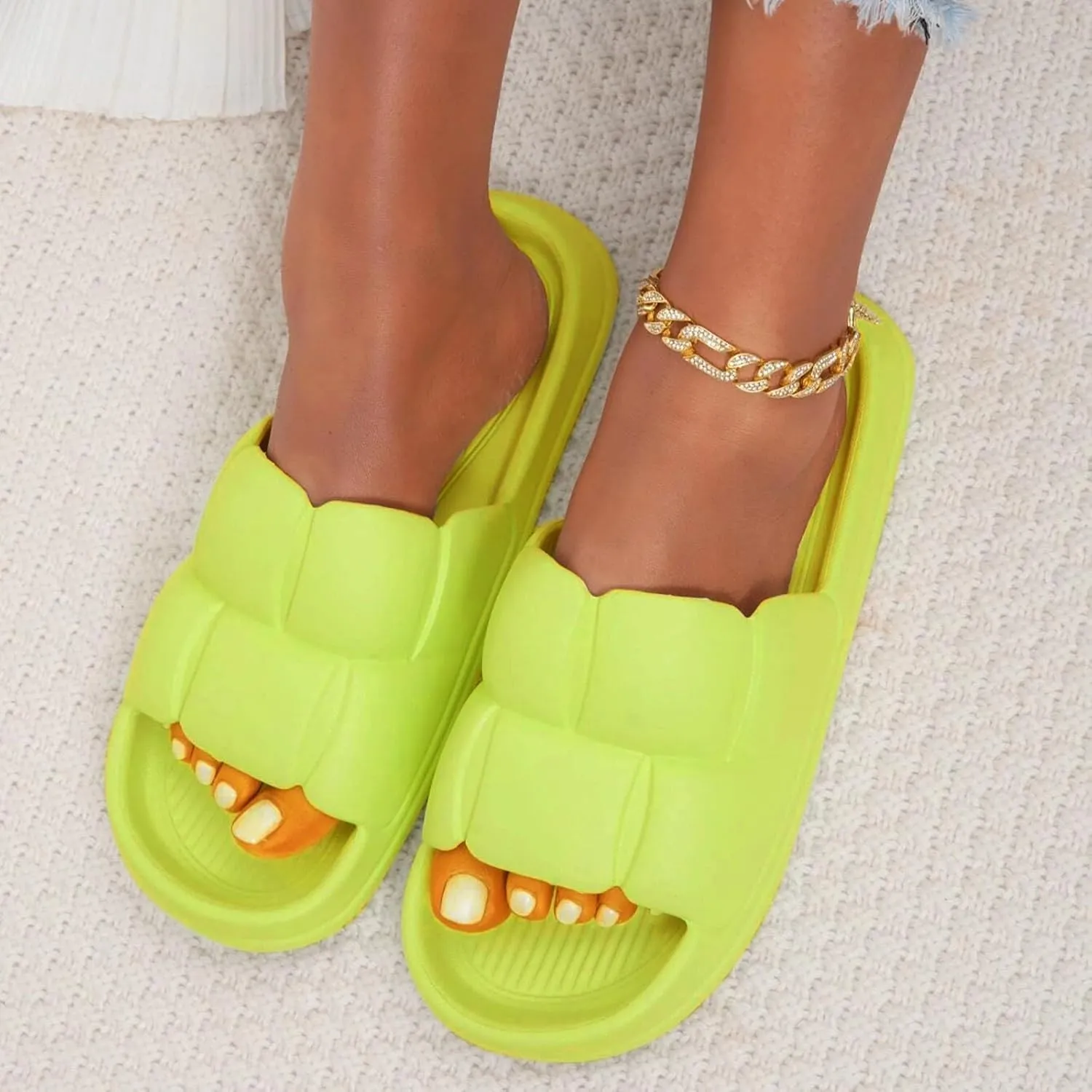 Women's Sandals Comfortable Walking Open Toe Sandals Black Flip Flops for Women Dressy Black Flat Sandal Dressy Open Toe Summer Dressy Women's Comfortable Walking Sandal
