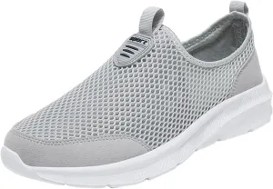 Women's Slip On Sneakers Casual Everyday Shoes Non Slip Work Shoes Women High Top Men's Casual Dress Shoes Chunky Sneakers Waterproof Tennis Shoe White Loafers