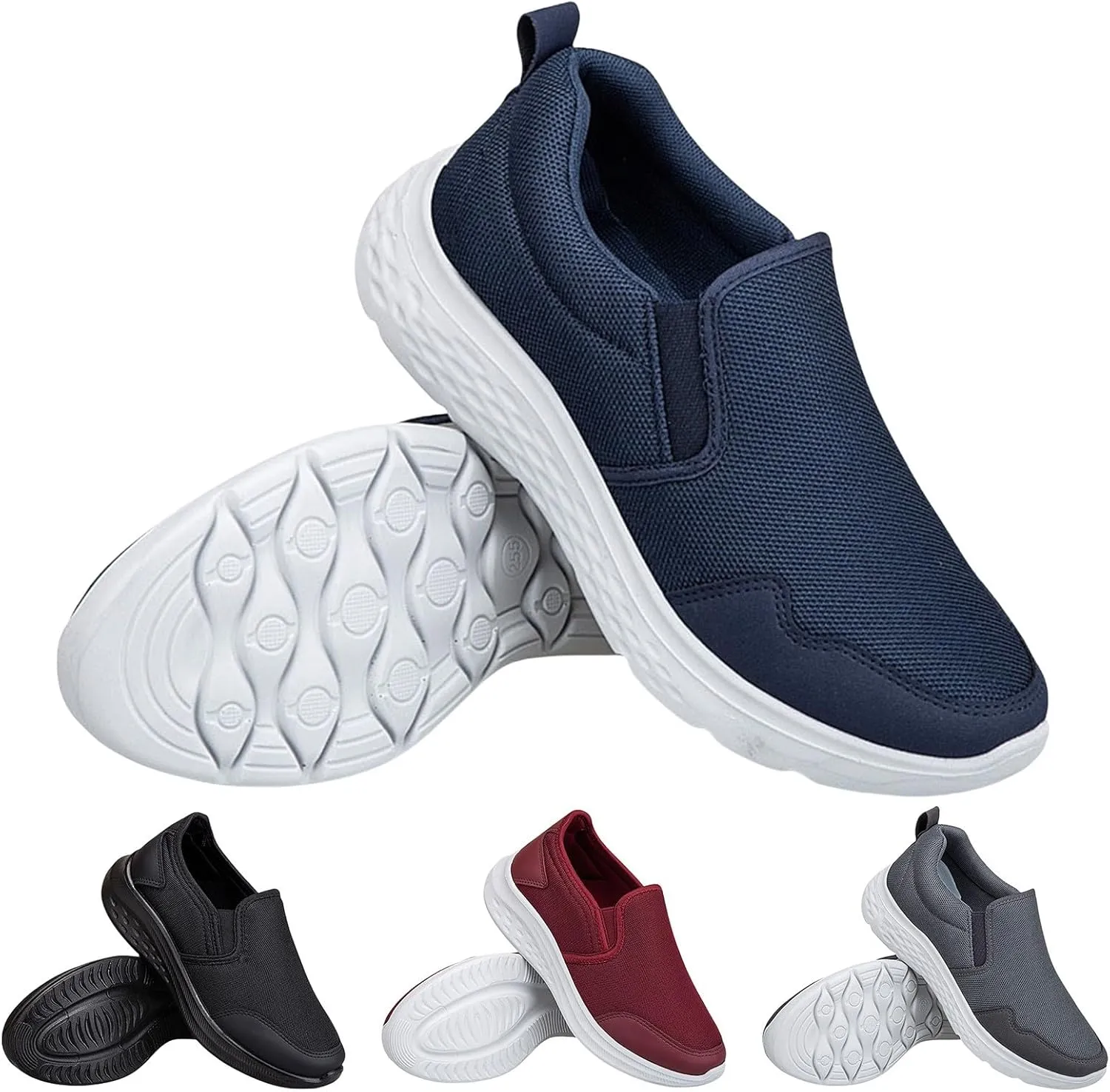 Women's Sneakers Bowling Shoes Men Men's Wide Minimalist Barefoot Sneakers Loafers for Women Casual Loafers for Men Dress Sneakers Men Slip On