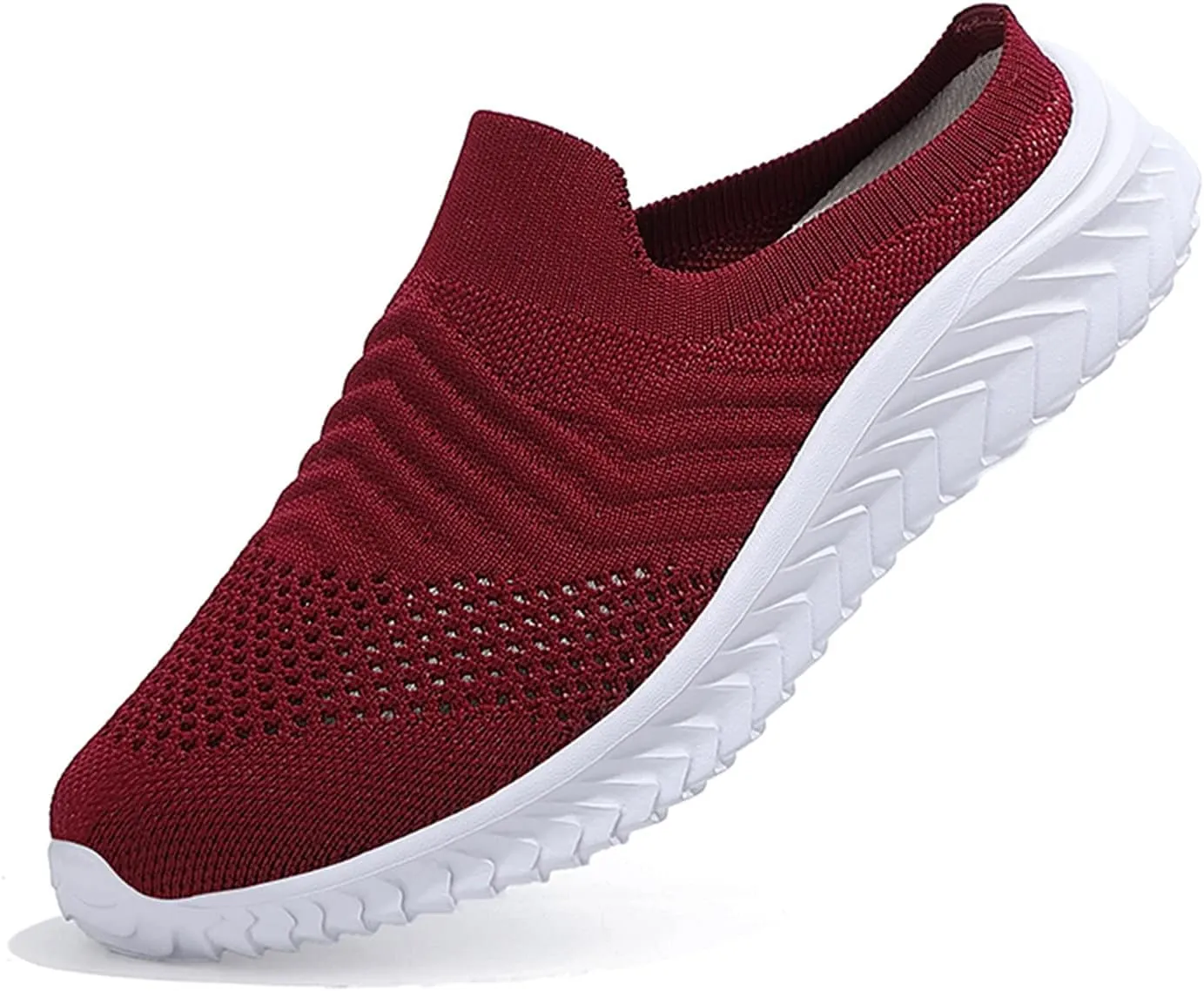Women's White Fashion Sneakers Platform Sneakers for Women Fashion Flat Shoes for Women Comfortable Dressy Slip on Womens Loafers Wide Width Womens Slip On Sneakers