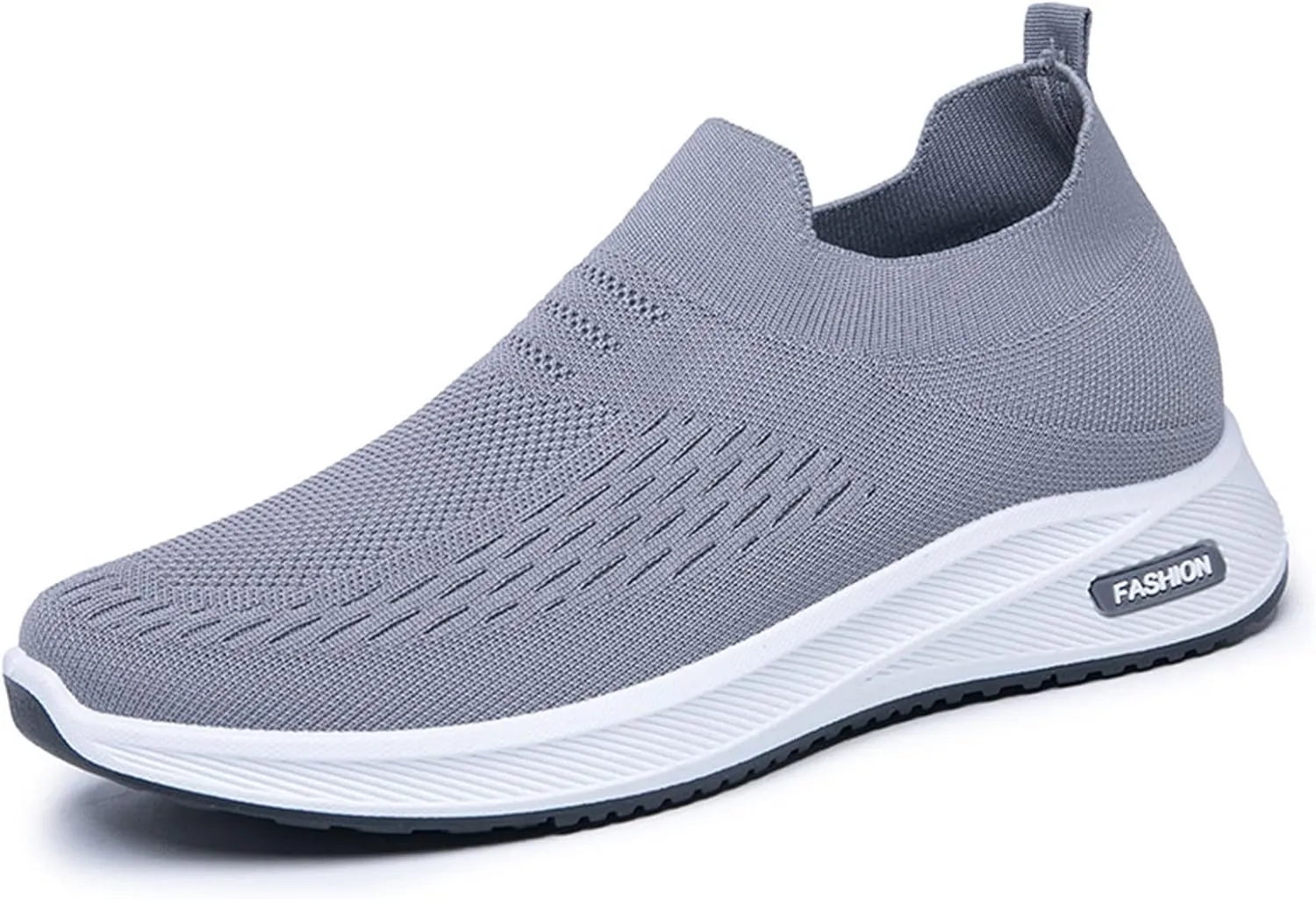 Women's Woven Orthopedic Breathable Shoes Arch Support Mesh Non Slip Sports Shoes Slip On Casual Sneaker for Men