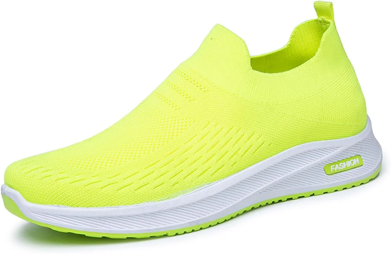 Women's Woven Orthopedic Breathable Shoes Arch Support Mesh Non Slip Sports Shoes Slip On Casual Sneaker for Men