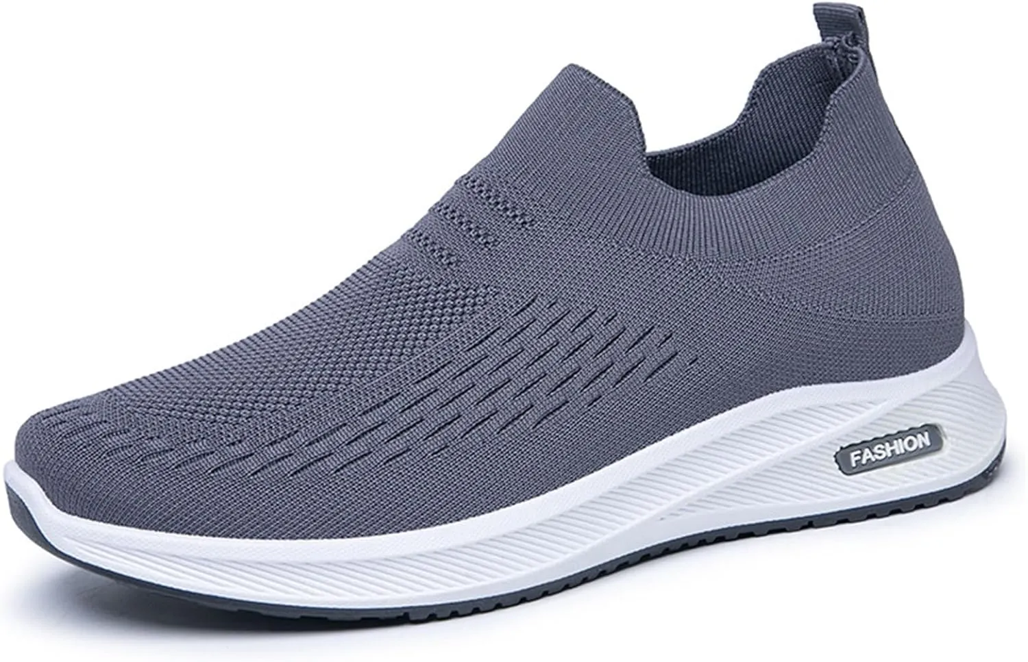 Women's Woven Orthopedic Breathable Shoes Arch Support Mesh Non Slip Sports Shoes Slip On Casual Sneaker for Men